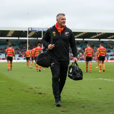 Roger Randle in action on a rugby field, wearing a Chiefs jersey.
